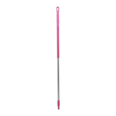 Remco Vikan 59in Aluminum Handle, Pink 29371